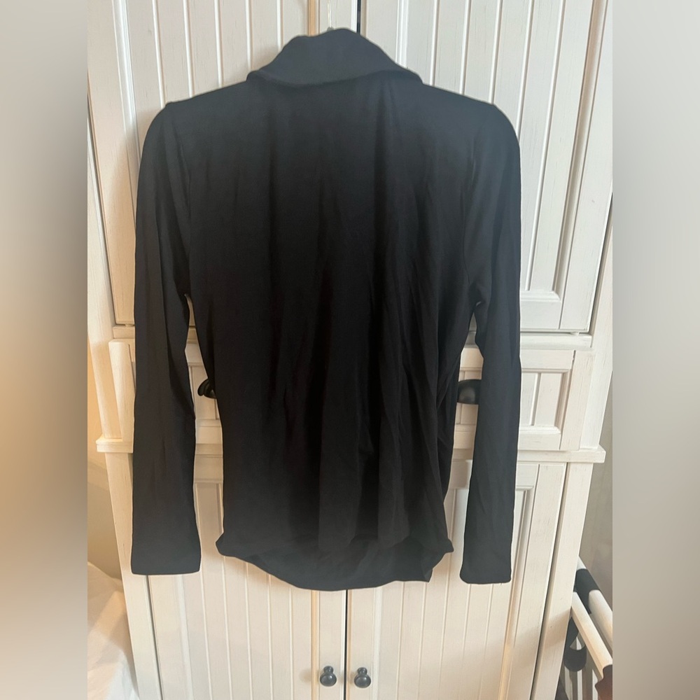 Ann Taylor Shaw Collar Wrap Top NWT - Picture 4 of 5